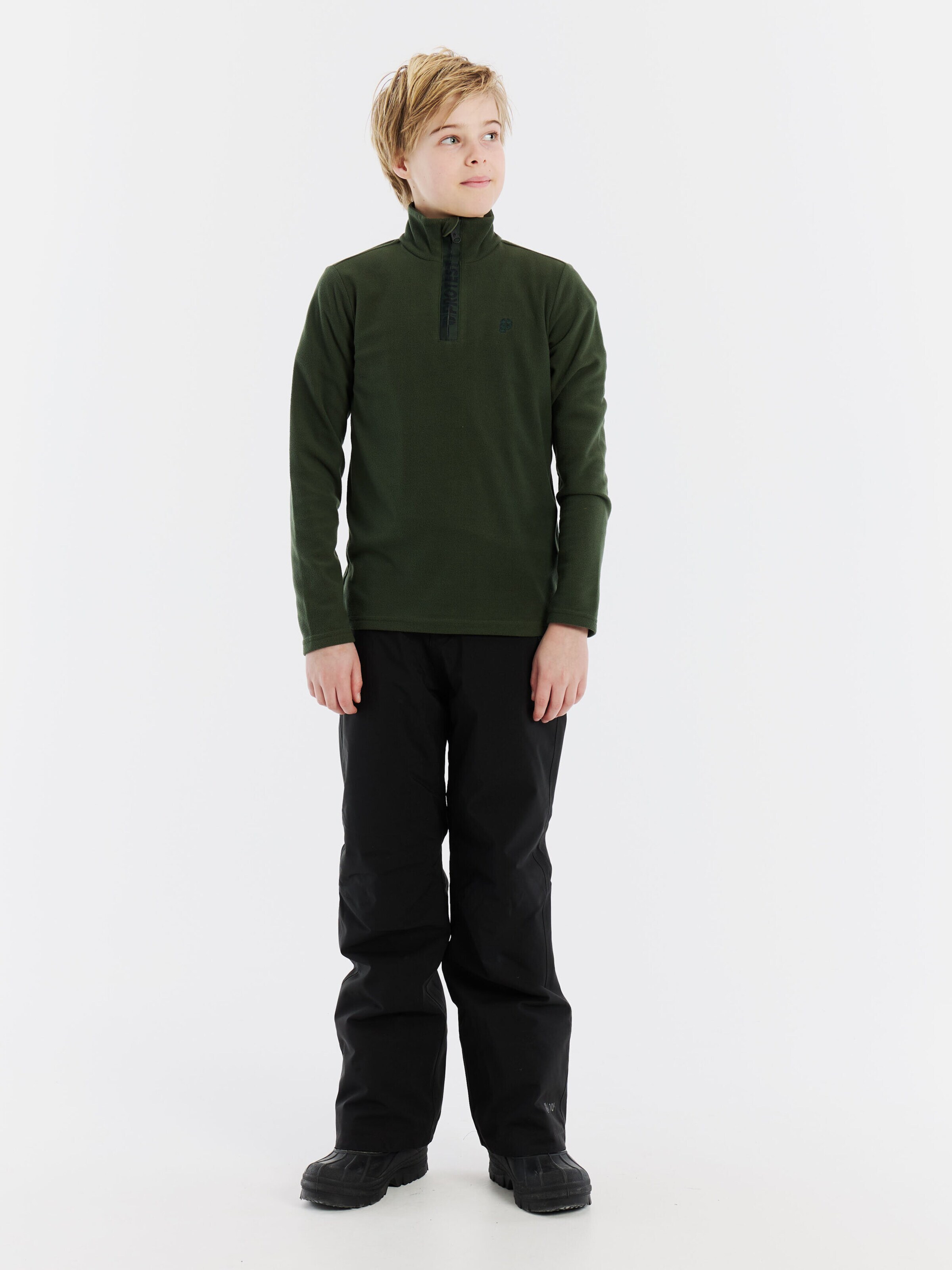 PROTEST Sportief sweatshirt 'Reperfecty JR' in Groen