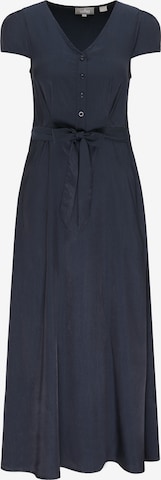 Usha Shirt Dress in Blue: front