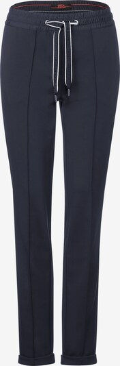 CECIL Pantalón en azul oscuro / blanco, Vista del producto