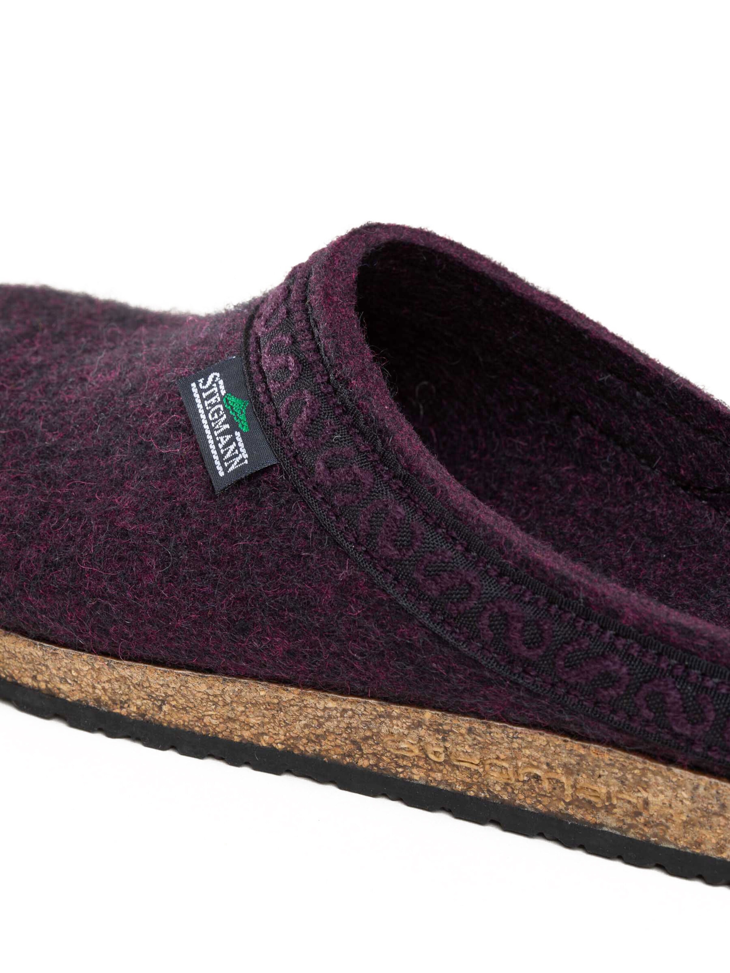 Stegmann Clogs 'Filzclogs Stegmann 108' in Pink