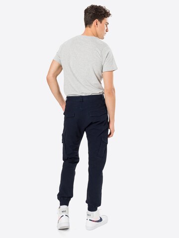 Cotton On Tapered Cargohose in Blau