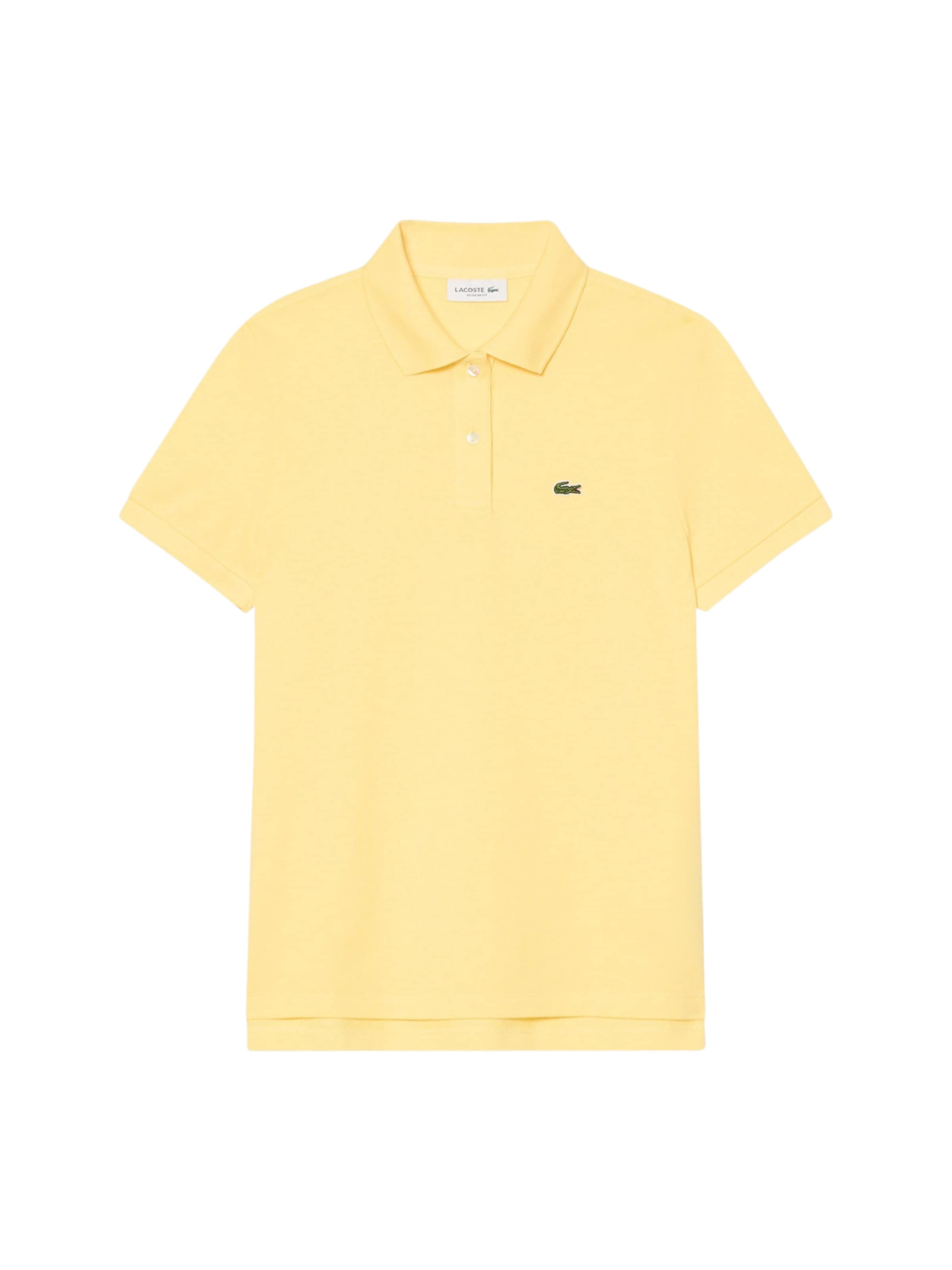 LACOSTE Polo in Gelb: Vorderseite