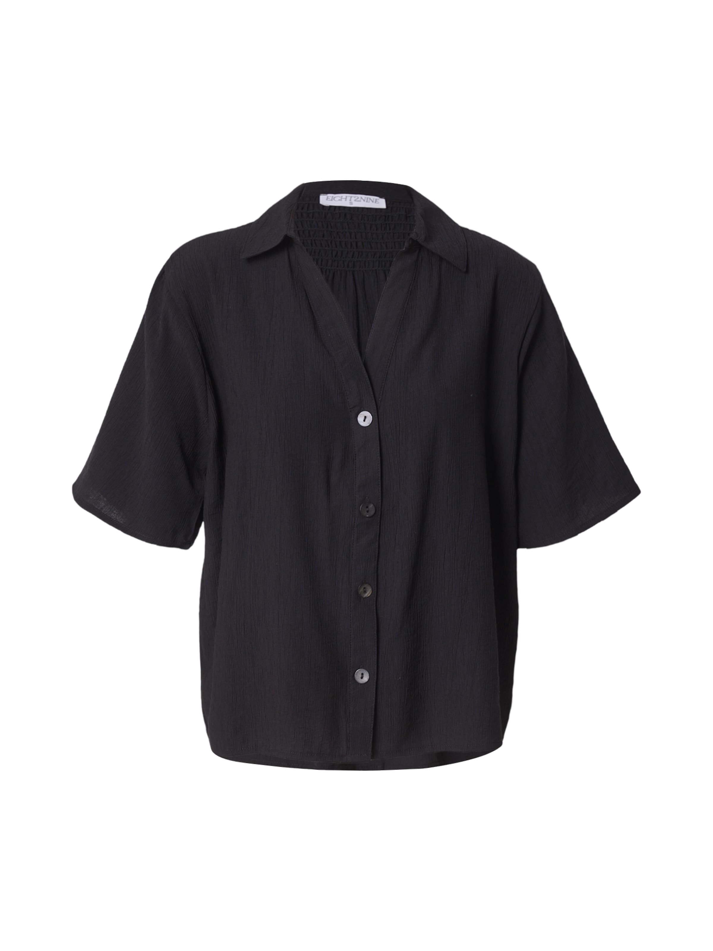 Eight2Nine Bluza | črna barva: sprednja stran