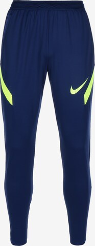 NIKE Sportbroek 'Strike' in Blauw: voorkant