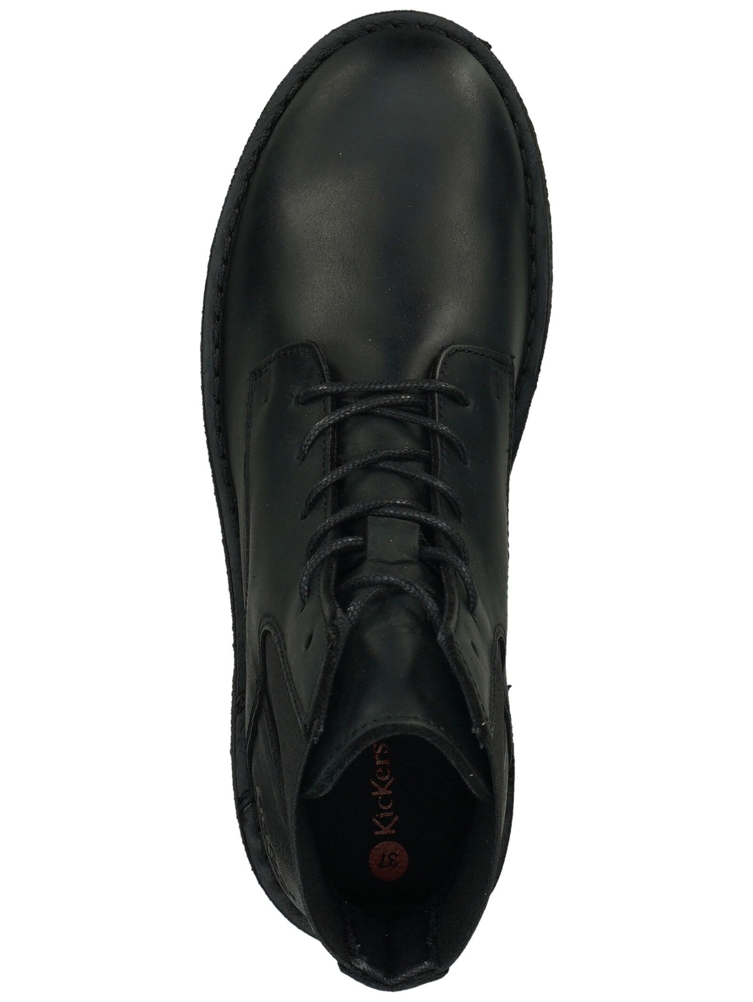 Stivaletto stringato di Kickers in nero