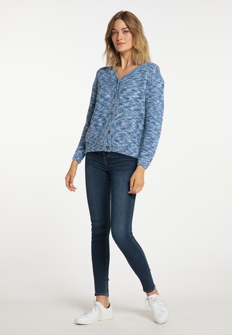 usha BLUE LABEL - Casaco de malha em azul