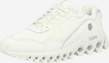 K-SWISS Platform trainers in White: front