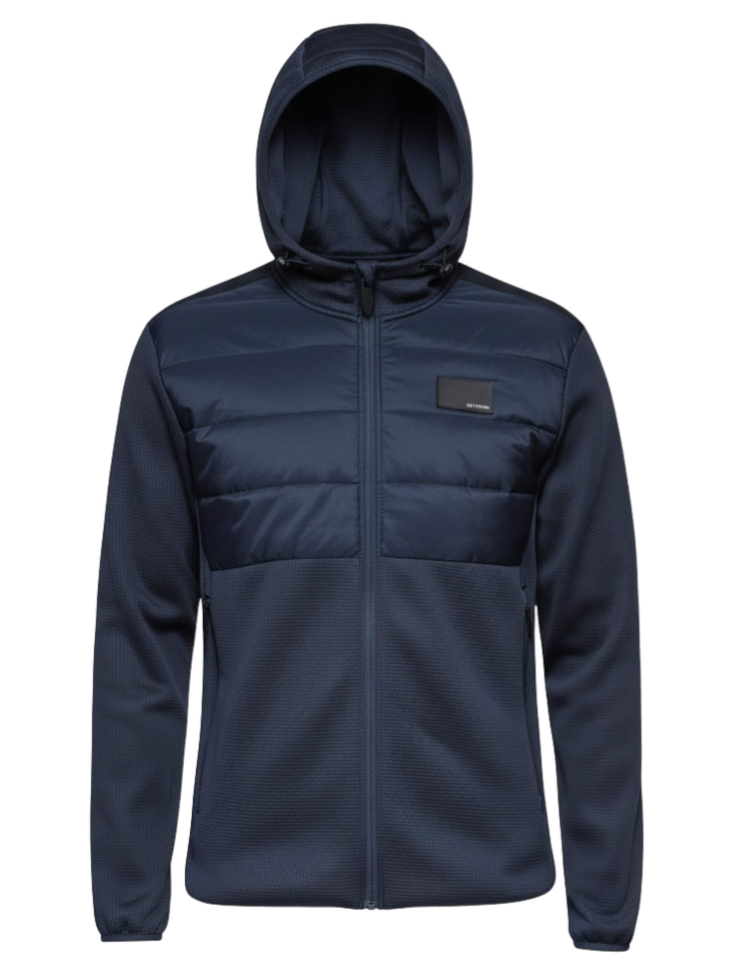 Ombre Jacke in Blau: Vorderseite