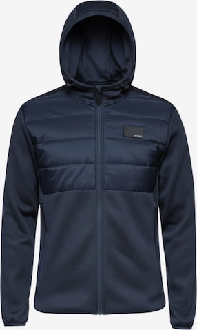 Ombre Jacke in Blau: Vorderseite