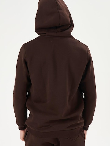 LOUIS LECLER Sweatshirt 'Hiro' in Bruin