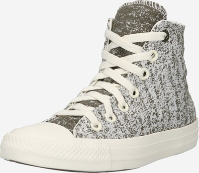 CONVERSE Baskets hautes en gris / blanc, Vue avec produit