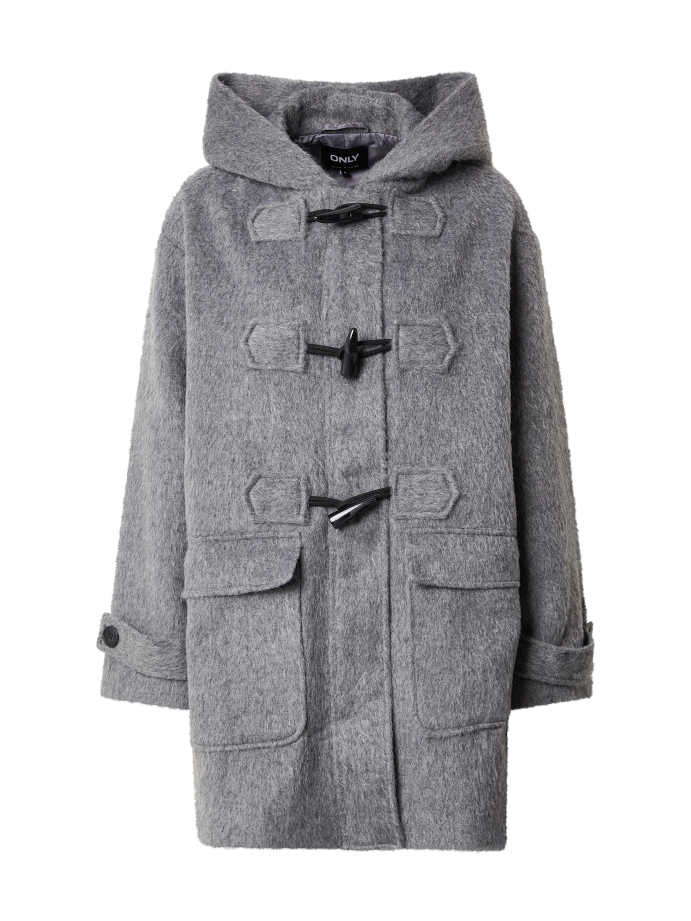 ONLY Přechodný kabát 'ONLVILDA' – šedá: přední strana