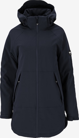 Weather Report Regenjacke in Blau: Vorderseite