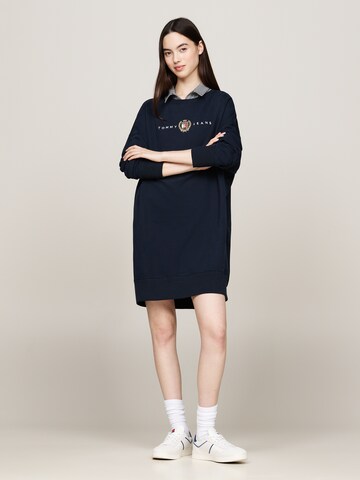 Tommy Jeans Curve Kleid in Blau: Vorderseite