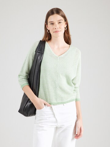 Pullover 'He44di' di Hailys in verde: frontale