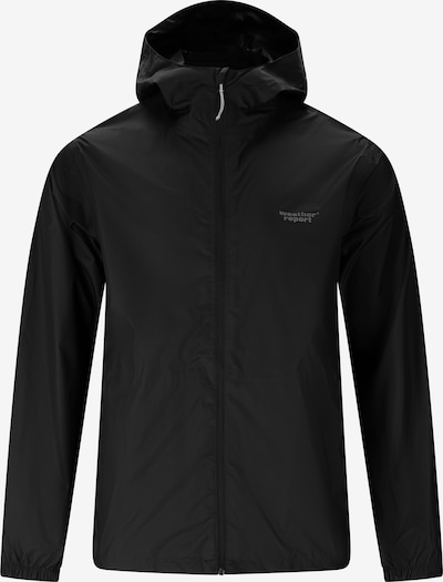 Weather Report Regenjacke 'Pack'way' in L in schwarz, Produktansicht