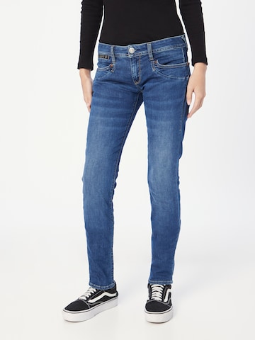 Herrlicher Slimfit Jeans 'Piper' in Blauw: voorkant