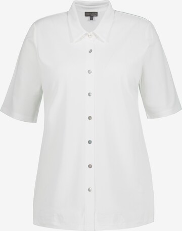 Ulla Popken Blouse in White: front