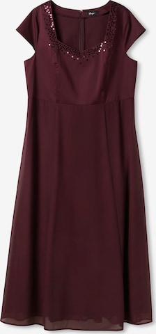 SHEEGO Abendkleid in Lila: predná strana