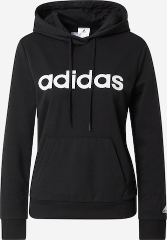 ADIDAS PERFORMANCE Sports sweatshirt in Black: front
