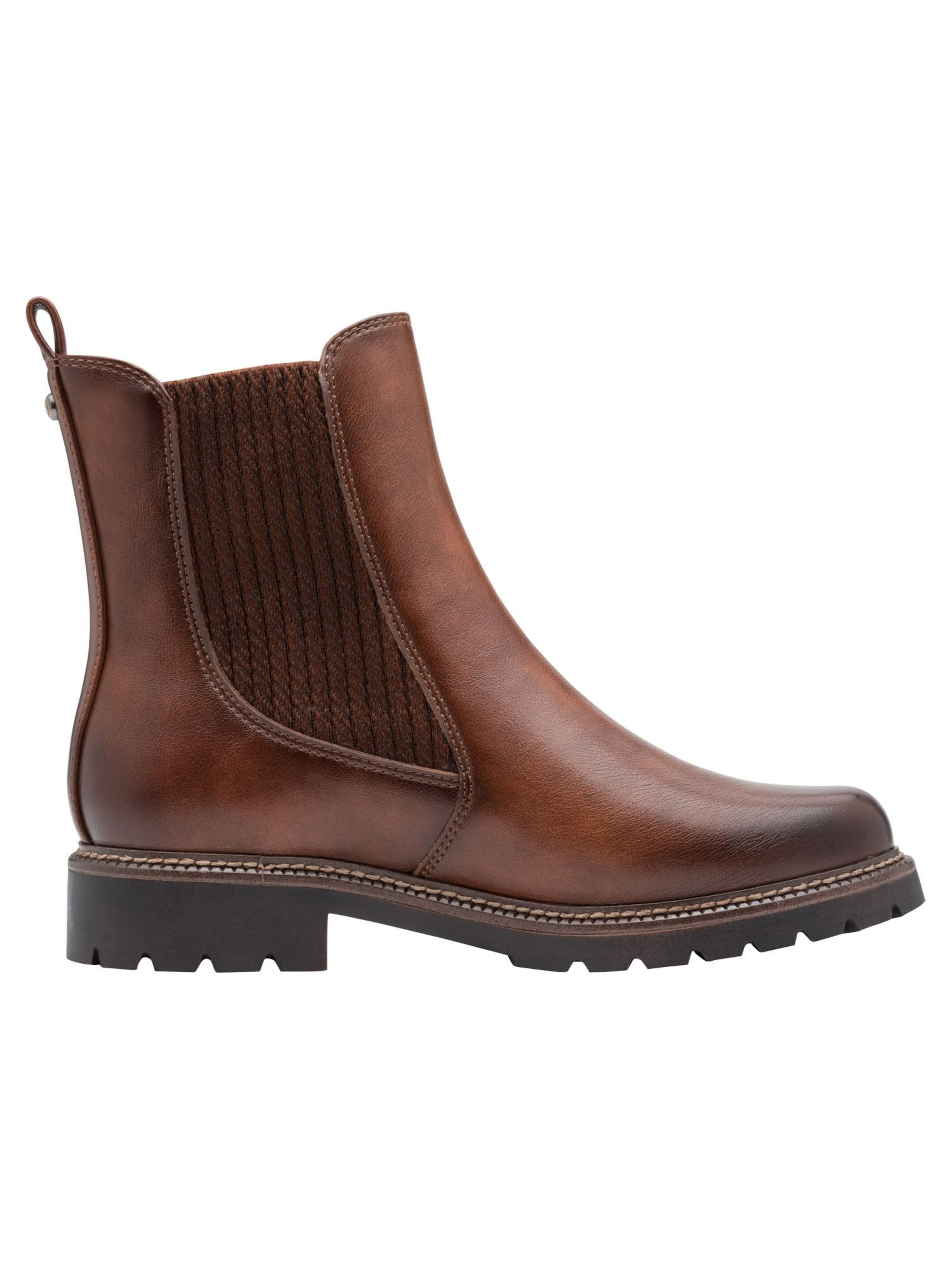 Chelsea Boots Tamaris en marron
