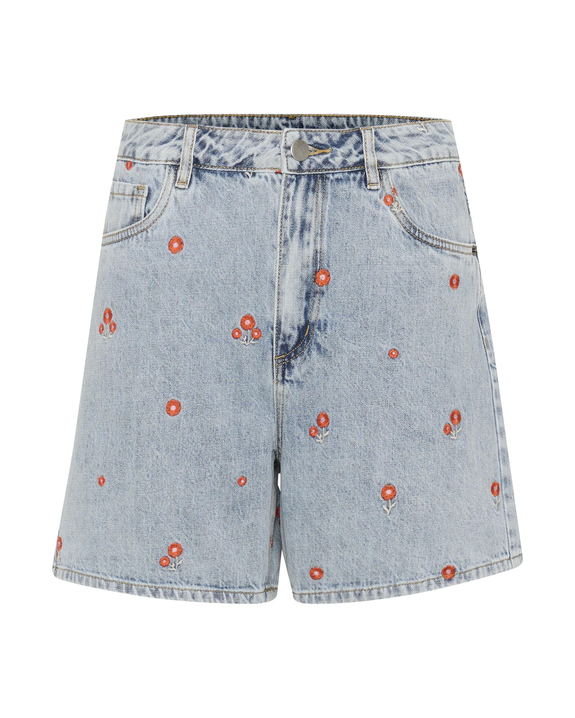 Kaffe Loosefit Bukser 'Babeth' i blå: forside