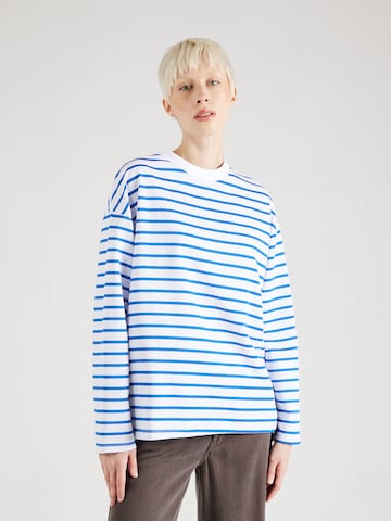 Trendyol Sweatshirt in Wit: voorkant