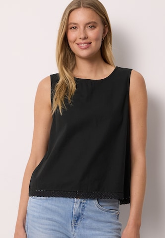 Street One Studio Bluse in Schwarz: Vorderseite