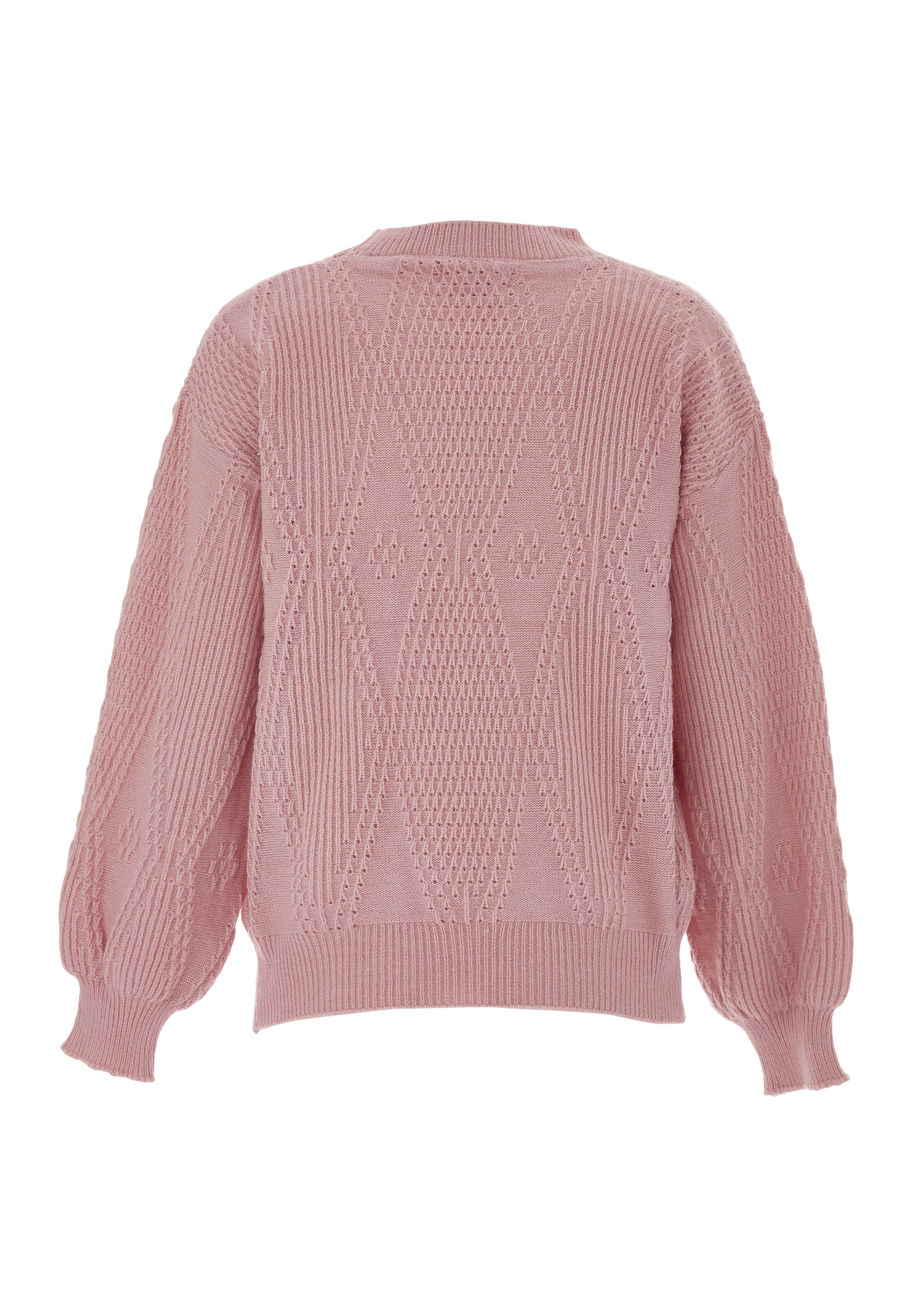 Pull-over swirly en rose