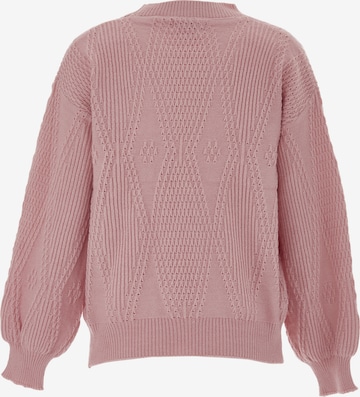 swirly Sweater in Pink