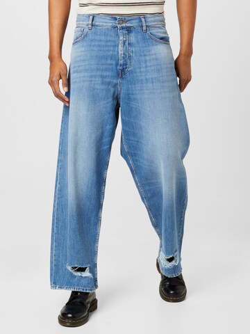 Young Poets Wide leg Jeans 'Ilja' in Blue: front