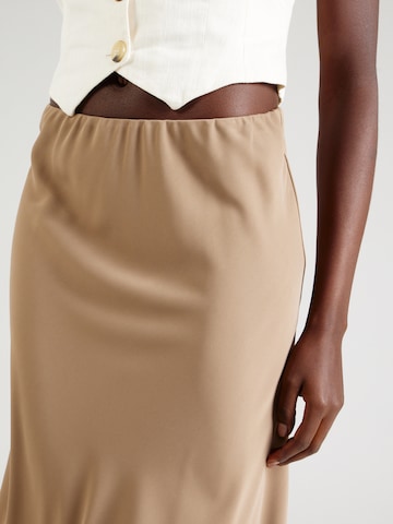PIECES Skirt 'FRANAN' in Brown