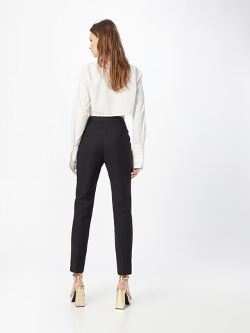 Karen Millen - regular Pantalón de pinzas en negro