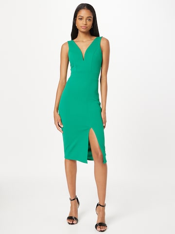 WAL G. Sheath Dress in Green: front