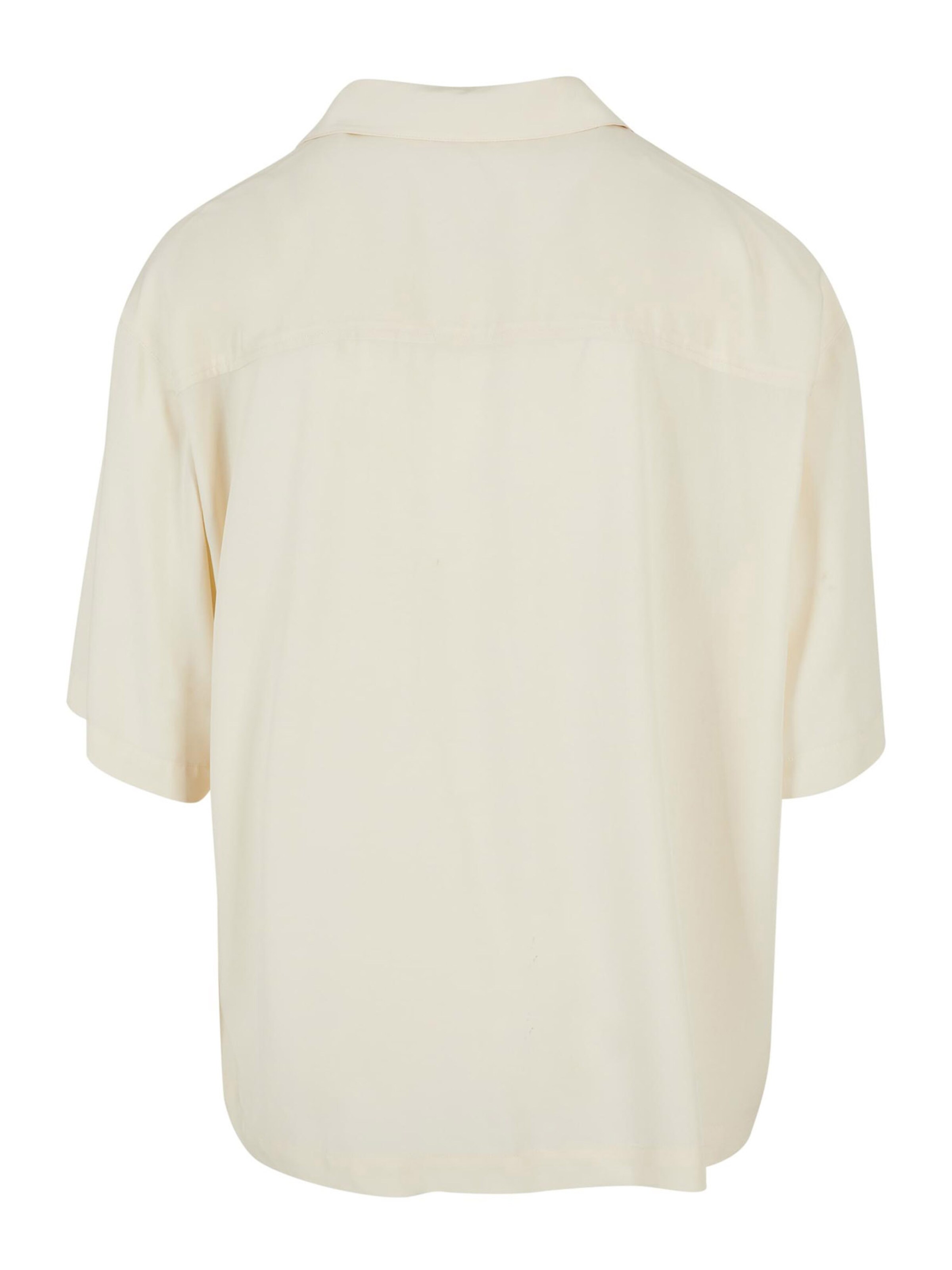 balts Urban Classics Komforta piegriezums Krekls