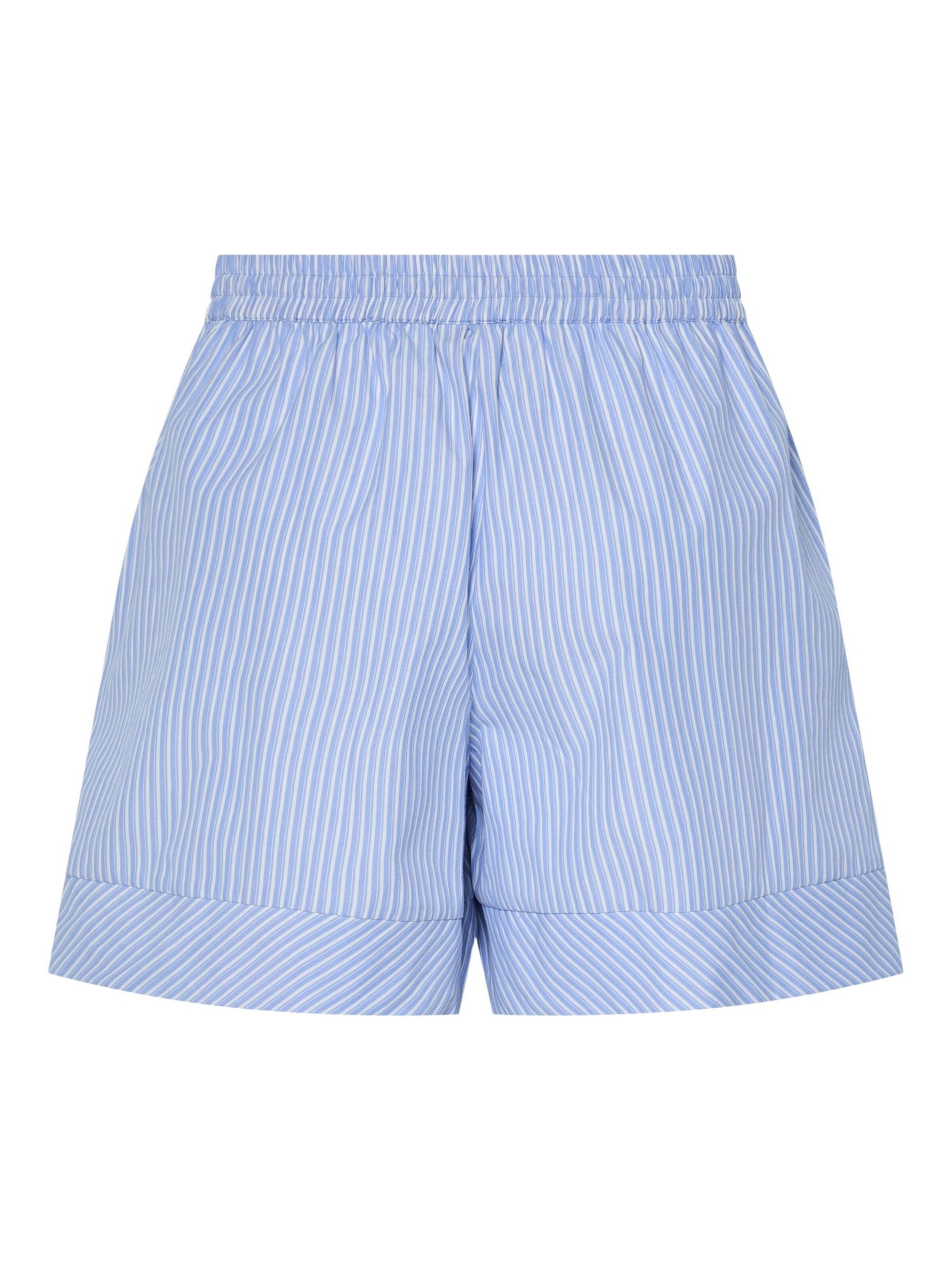 PIECES Loosefit Bukser i blå