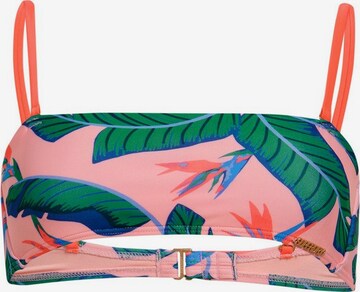 Bandeau Hauts de bikini Superdry en rose : devant