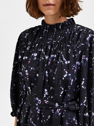 SELECTED FEMME Shirt dress 'Raya' in Black