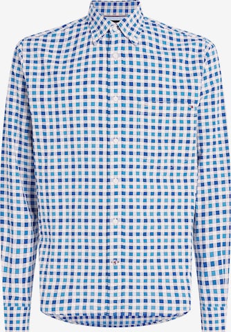 TOMMY HILFIGER Regular fit Overhemd in Blauw: voorkant