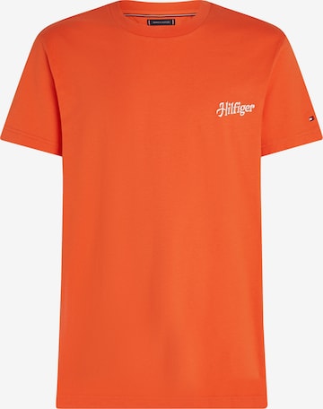 Tricou de la TOMMY HILFIGER pe portocaliu: față
