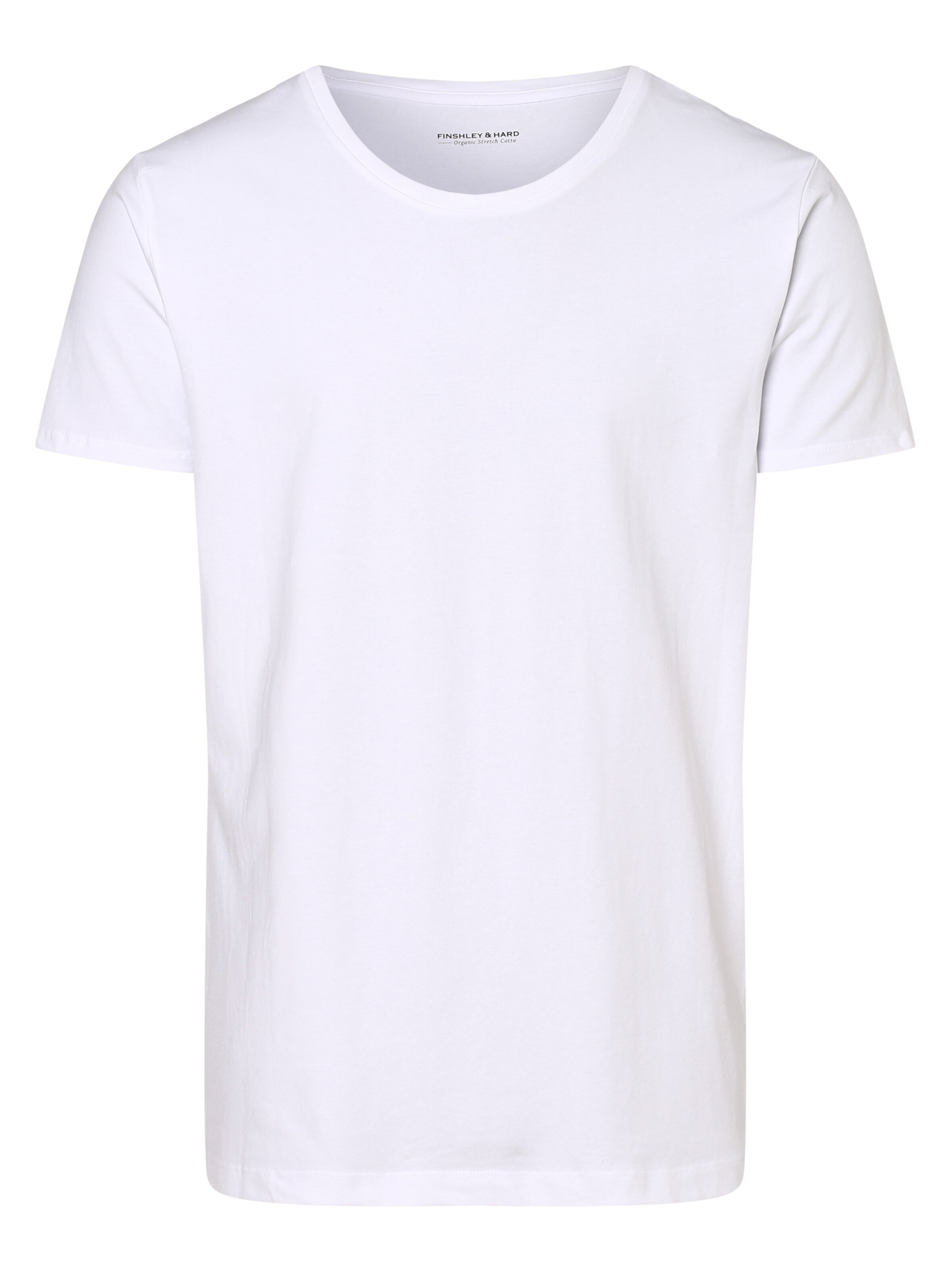 Finshley & Harding T-Shirt ' in Weiß: Vorderseite