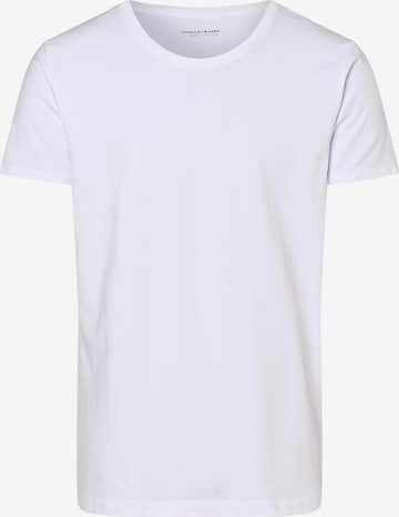 Finshley & Harding Shirt in White: front