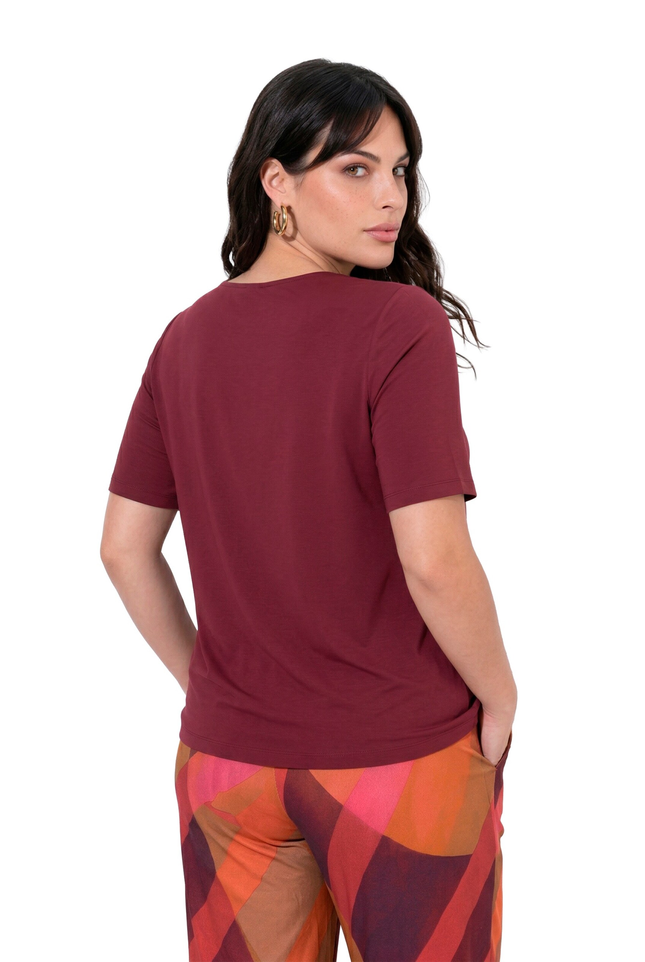 Ulla Popken Shirt in Rood