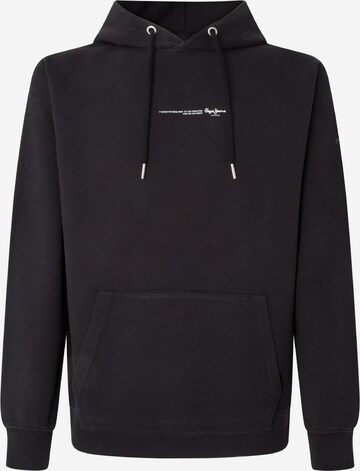 Pepe Jeans Sweatshirt 'DAVIDE' in Black: front