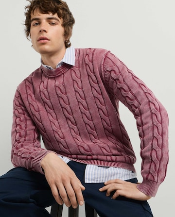 Pepe Jeans - Jersey 'Draven' en rojo: frente