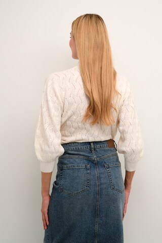 Pull-over 'Rita' Kaffe en blanc