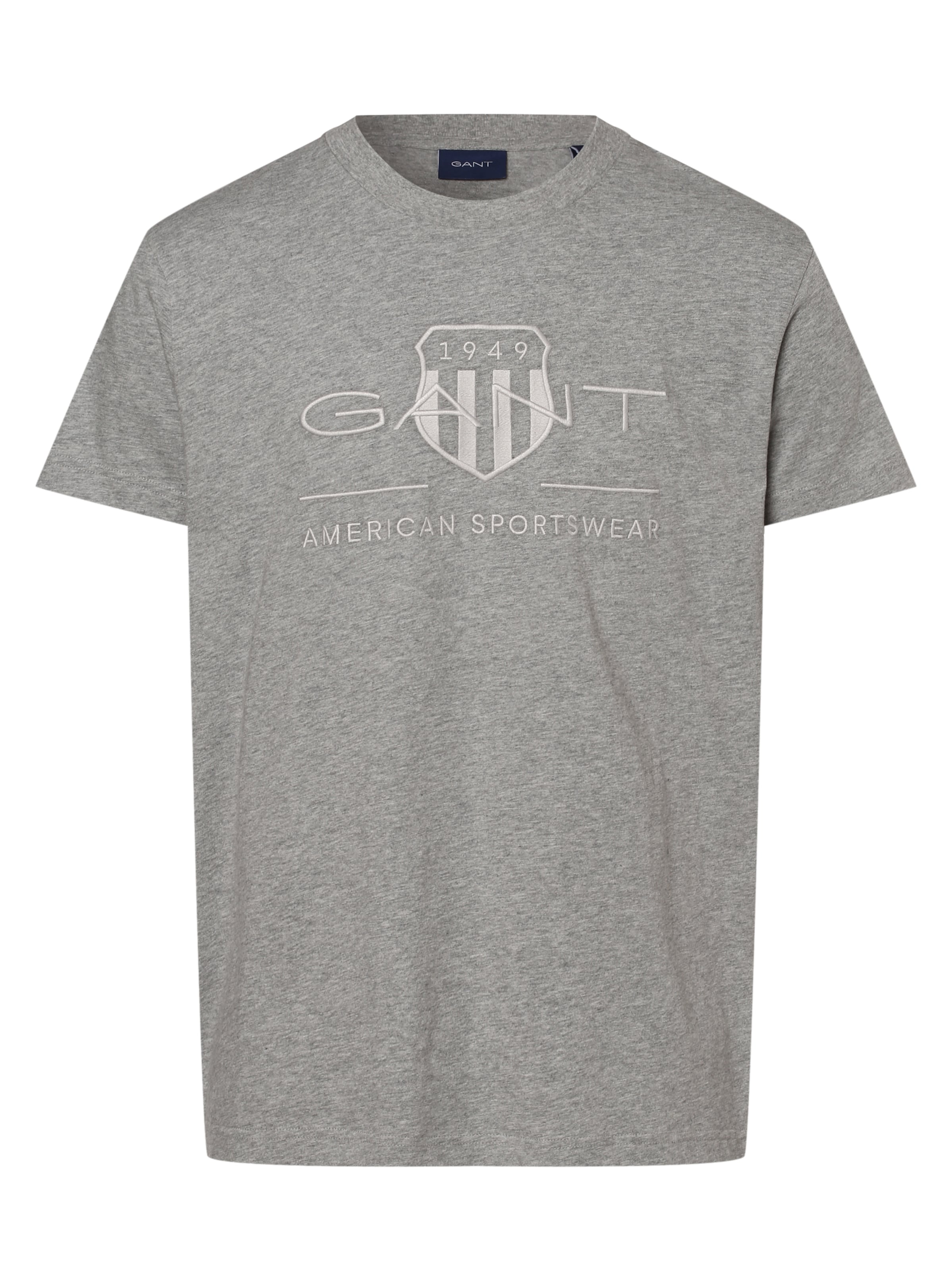 Maglietta di GANT in grigio: frontale