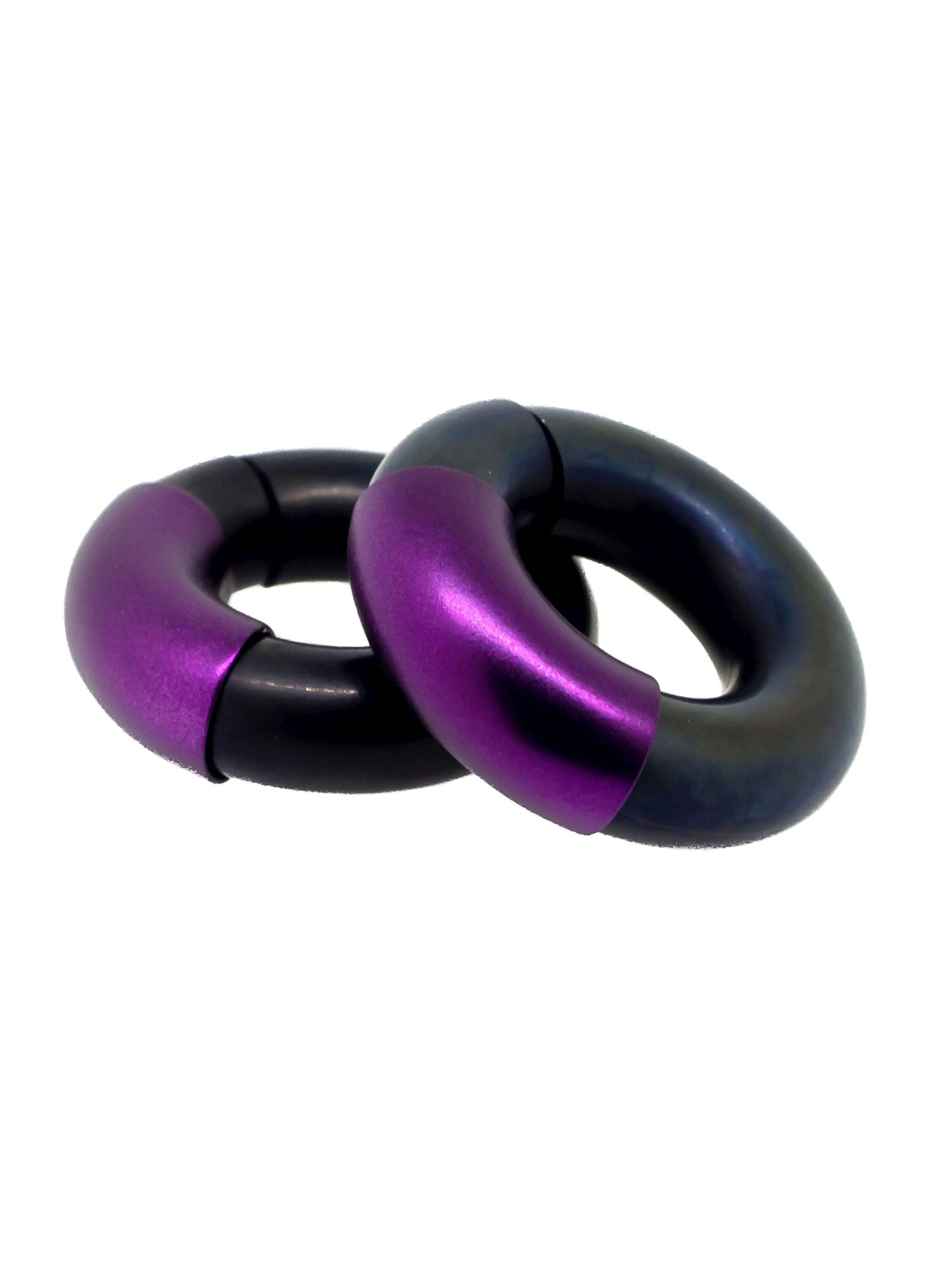 DeMarie Earrings in Black: front