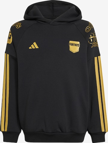 ADIDAS SPORTSWEAR Urheilullinen collegepaita värissä musta: etupuoli