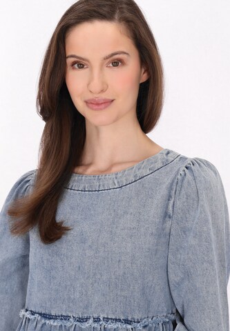 Robe usha BLUE LABEL en bleu